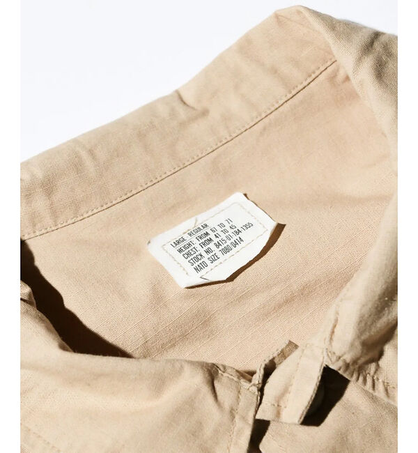 ABAHOUSE「【U.SMILITARY】COTTON RIPJACKET/ミリタリー/ジャケッ」|ミリタリー・モッズコート|