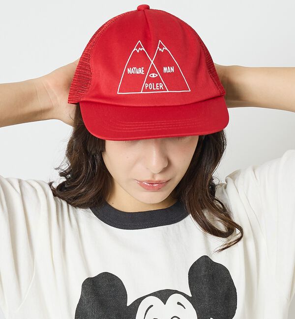 ABAHOUSE「【POLER / ポーラー】ベン メッシュ キャップ / ユニセックス」|その他|