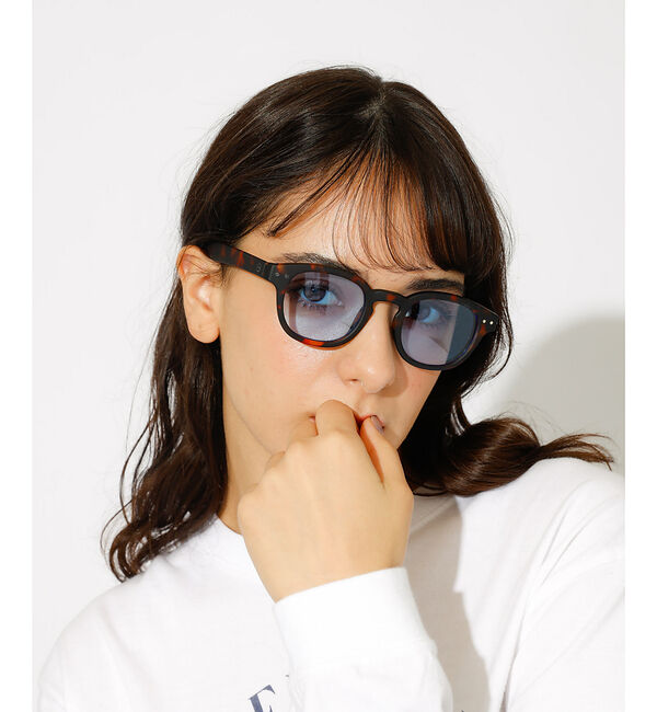 ABAHOUSE「【IZIPIZI/イジピジ】SUN LIGHT/日本限定シリーズ/#C サングラ」|メガネ|ブラウン系その他1