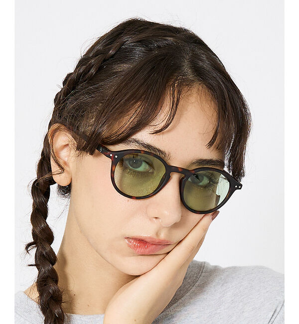 ABAHOUSE「【IZIPIZI/イジピジ】SUN LIGHT/日本限定シリーズ/#D サングラ」|メガネ|ブラウン系その他2