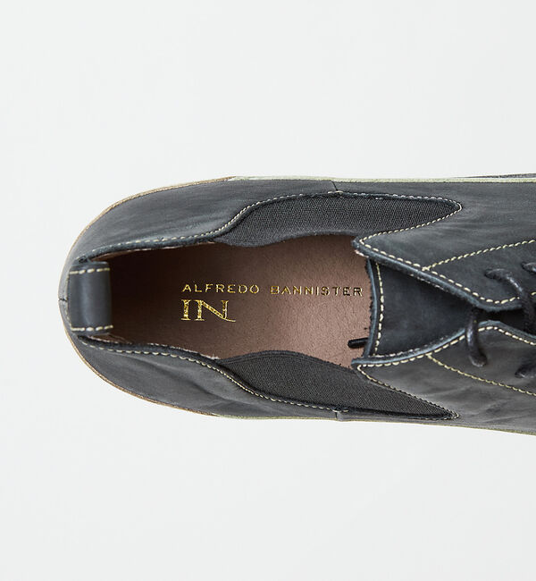 alfredoBANNISTER「【一部店舗＋WEB限定】ミドルカットレザースニーカー」|スニーカー|