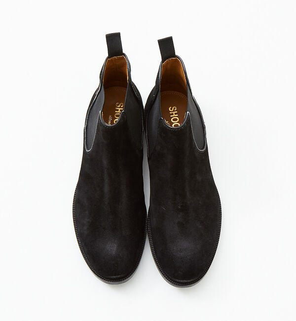 alfredoBANNISTER「【SHOO IN SHOE】カーフレザー チェルシーブーツ / サイドゴアブーツ」|ショートブーツ|