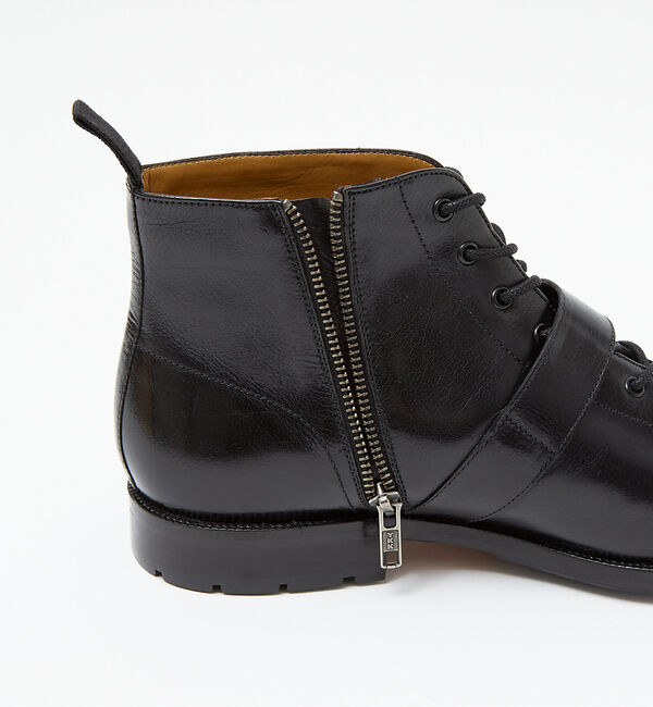 alfredoBANNISTER「【販売店舗限定】ベルトデザイン レースアップブーツ / ワークブーツ」|ショートブーツ|