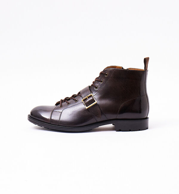 alfredoBANNISTER「【販売店舗限定】ベルトデザイン レースアップブーツ / ワークブーツ」|ショートブーツ|