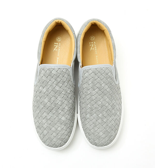 alfredoBANNISTER「【一部店舗＋WEB限定】シャークソール クッション メッシュ スリッポン」|スニーカー|