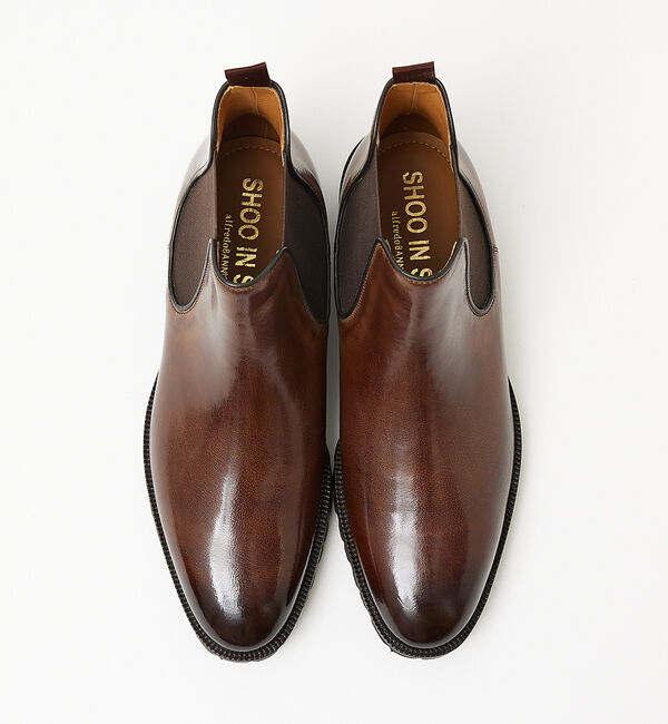 alfredoBANNISTER「【軽量】スタンダードサイドゴアブーツ」|ショートブーツ|