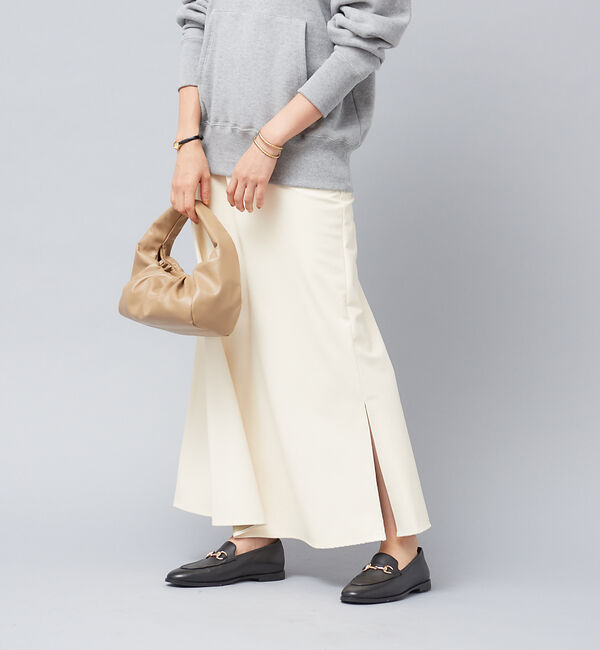 Rouge vif「シープレザークロススカート」|スカート|オフホワイト
