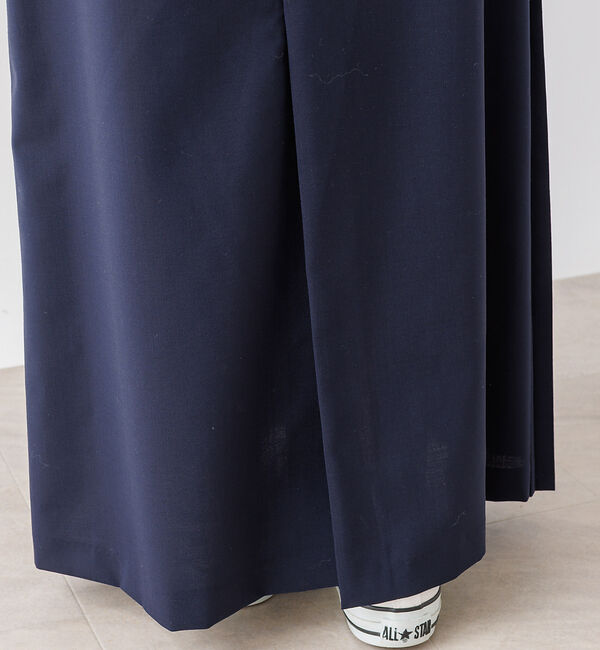 Rouge vif「【セットアップ対応】ラッププリーツボタンスカート」|スカート|