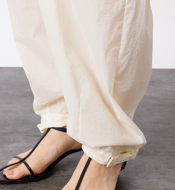 Rouge vif「撥水ナイロンライトジョグパンツ」|カーゴ|