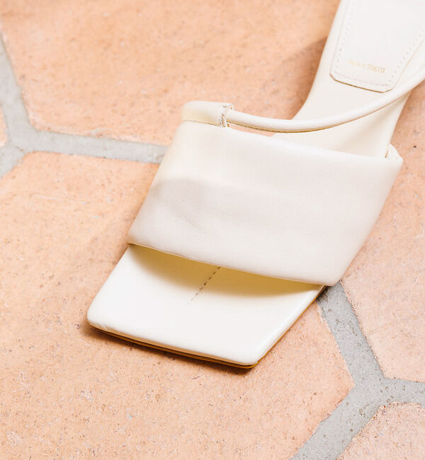 Rouge vif「【HENRI EN VARGO/ヘンリ エン ヴァーゴ】HAZEL ミュールサン」|サンダル|