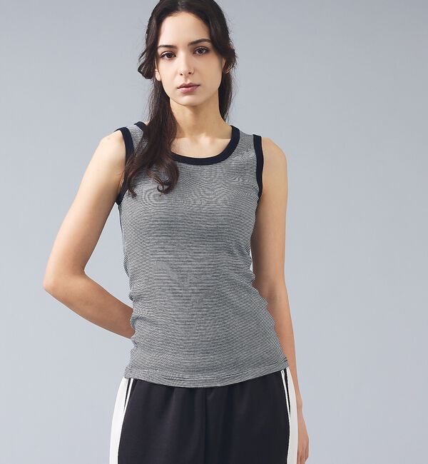 Rouge vif「【Robert P.Miller/ロバートピーミラー】パネルリブタンクトップ【W」|キャミソール|