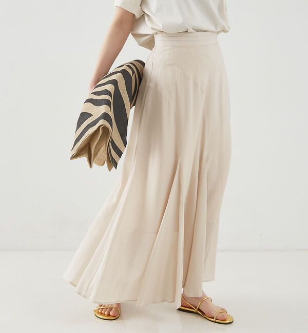 Rouge vif「フィブリルローン切り替えマキシスカート」|スカート|