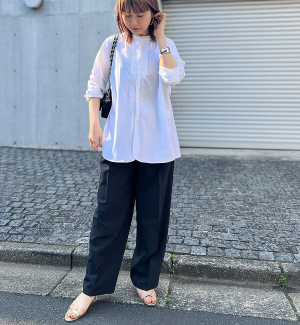 Rouge vif「ウエストゴム ワイドバレルパンツ」|その他|