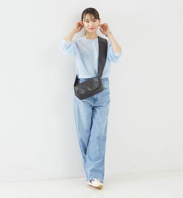 Rouge vif「【YArKA/ヤーカ】ワイドベルトショルダーバッグ / ワンハンドル / 本革」|ショルダー・メッセンジャー|