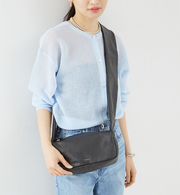 Rouge vif「【YArKA/ヤーカ】ワイドベルトショルダーバッグ / ワンハンドル / 本革」|ショルダー・メッセンジャー|