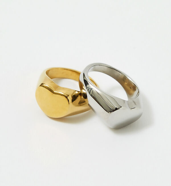 Rouge vif「【sauvage peau】チャンキーリング / ハートリング / ボリュームリ」|リング|