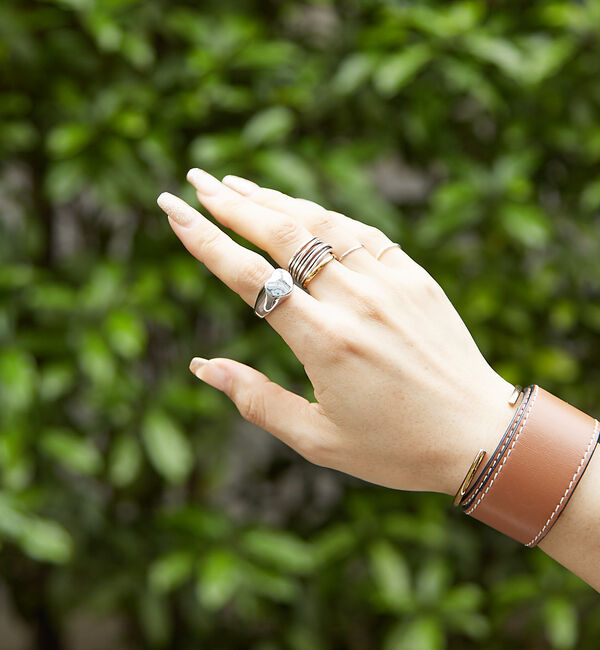 Rouge vif「【sauvage peau】チャンキーリング / ハートリング / ボリュームリ」|リング|