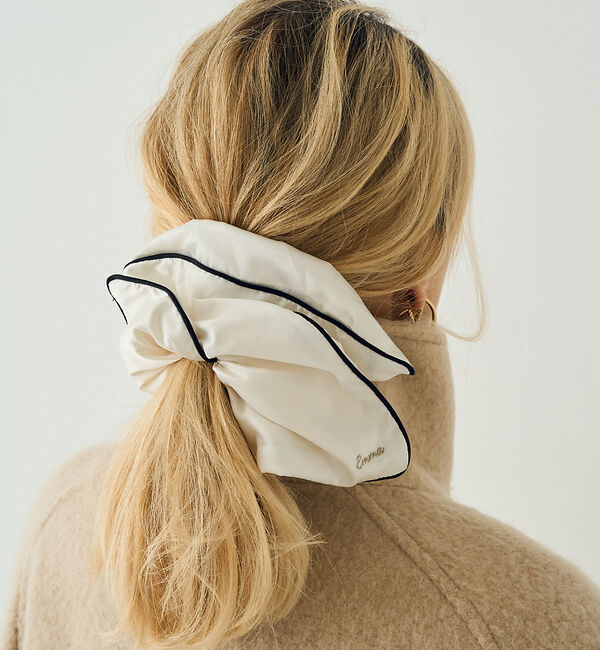 Rouge vif「【一部店舗限定】パイピングサテンシュシュ」|ヘアバンド|