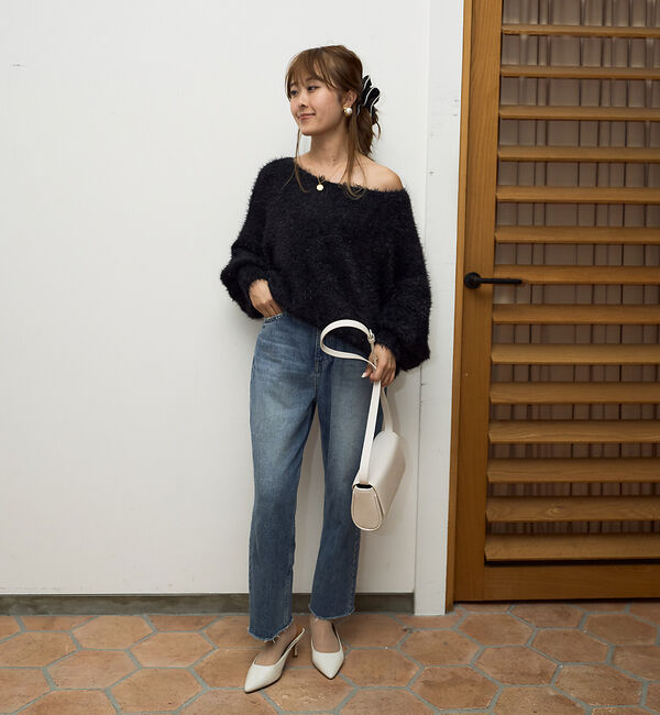 Rouge vif「【一部店舗限定】パイピングサテンシュシュ」|ヘアバンド|