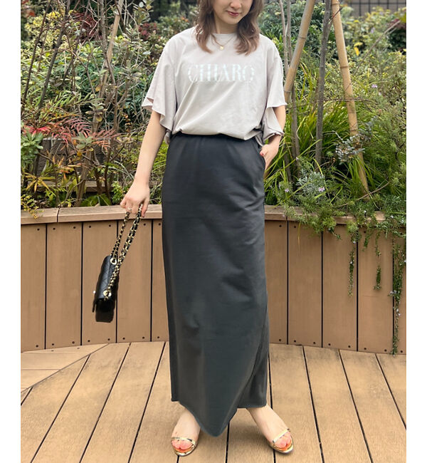 Rouge vif「【MICA&DEAL /マイカアンドディール】タイトイージースカート」|スカート|