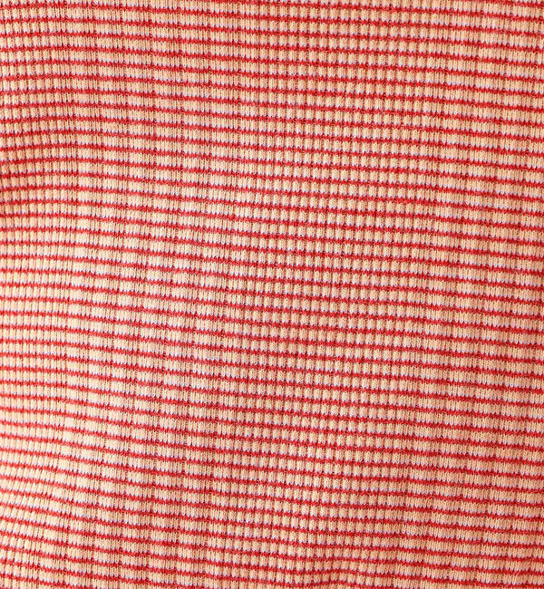 Rouge vif「【JOHNBULL/ジョンブル】クールタッチ ランダムテレコ タンクトップ /」|キャミソール|