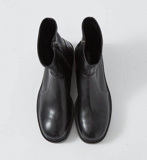 Rouge vif「追加【Mollini/モリーニ】厚底 ストレッチブーツ / プラットフォーム /」|ショートブーツ|