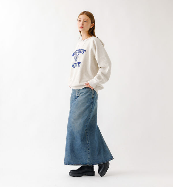 Rouge vif「【SOMETHING/サムシング】VINTAGE LG スカート/デニム/ロング」|スカート|