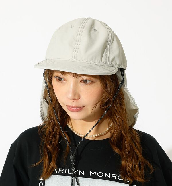 Rouge vif「【RUBEN/ルーベン】ナイロンサンシェードキャップ/NYLON SHADE C」|その他|