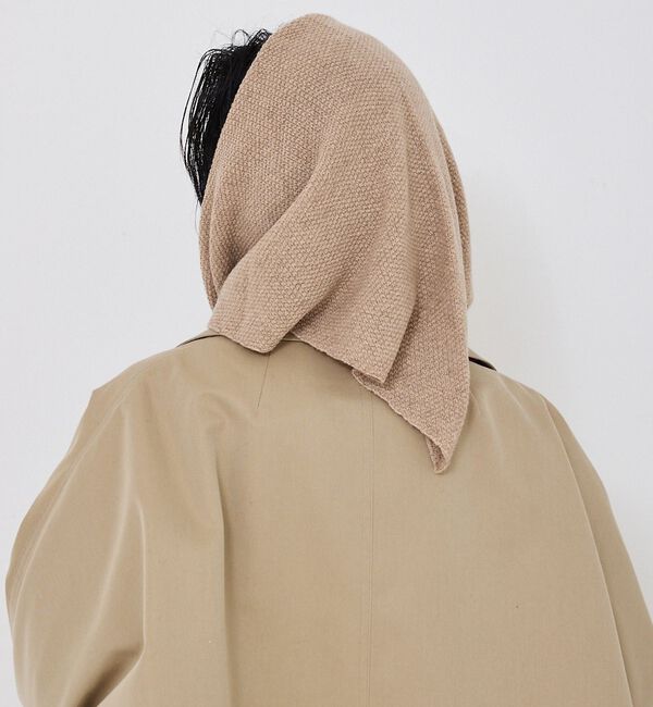 Rouge vif「【WILLIAM BRUNTON/ウィリアム ブラントン】ヘッドスカーフ」|マフラー|