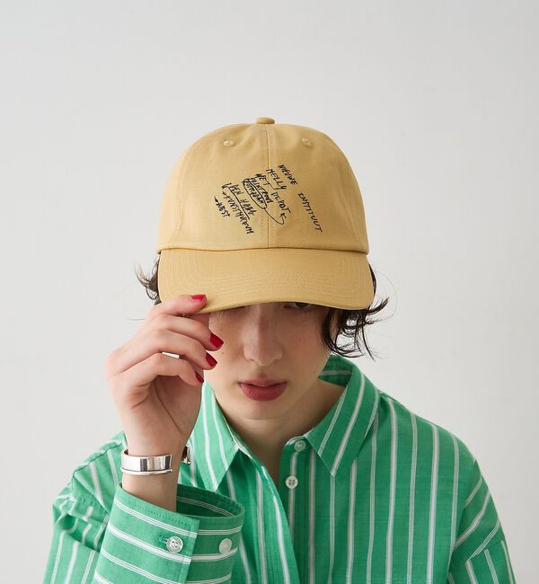 Rouge vif「【LY/エルワイ】レター刺繍キャップ Letter cap」|その他|