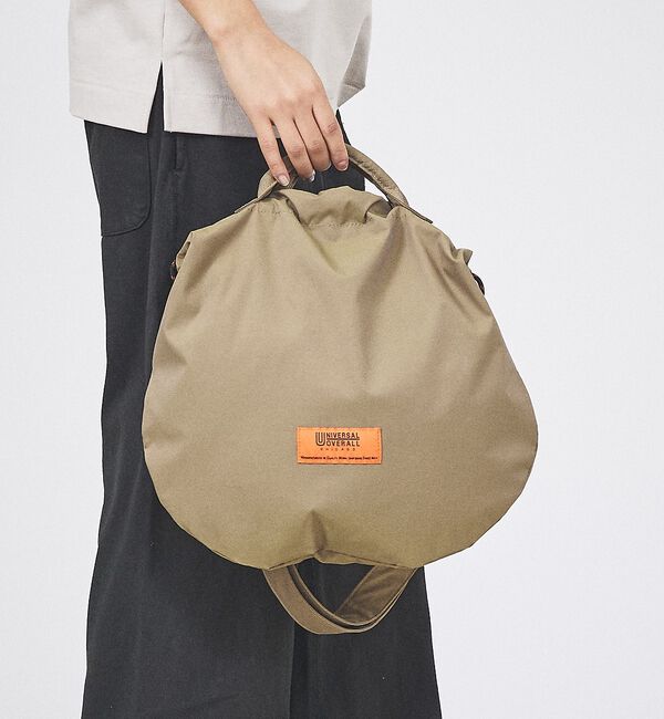 Rouge vif「【UNIVERSAL OVERALL/ユニバーサルオーバーオール】2WAYショル」|ショルダー・メッセンジャー|ダークベージュ