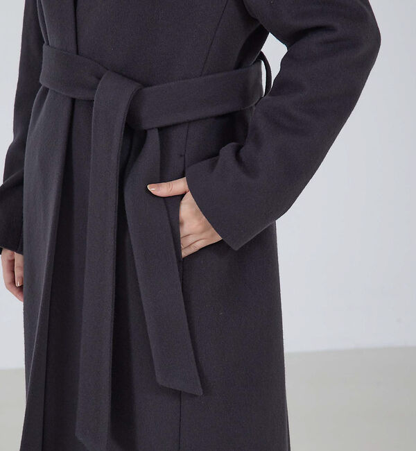 qualite「ショートビーバーコート」|その他|