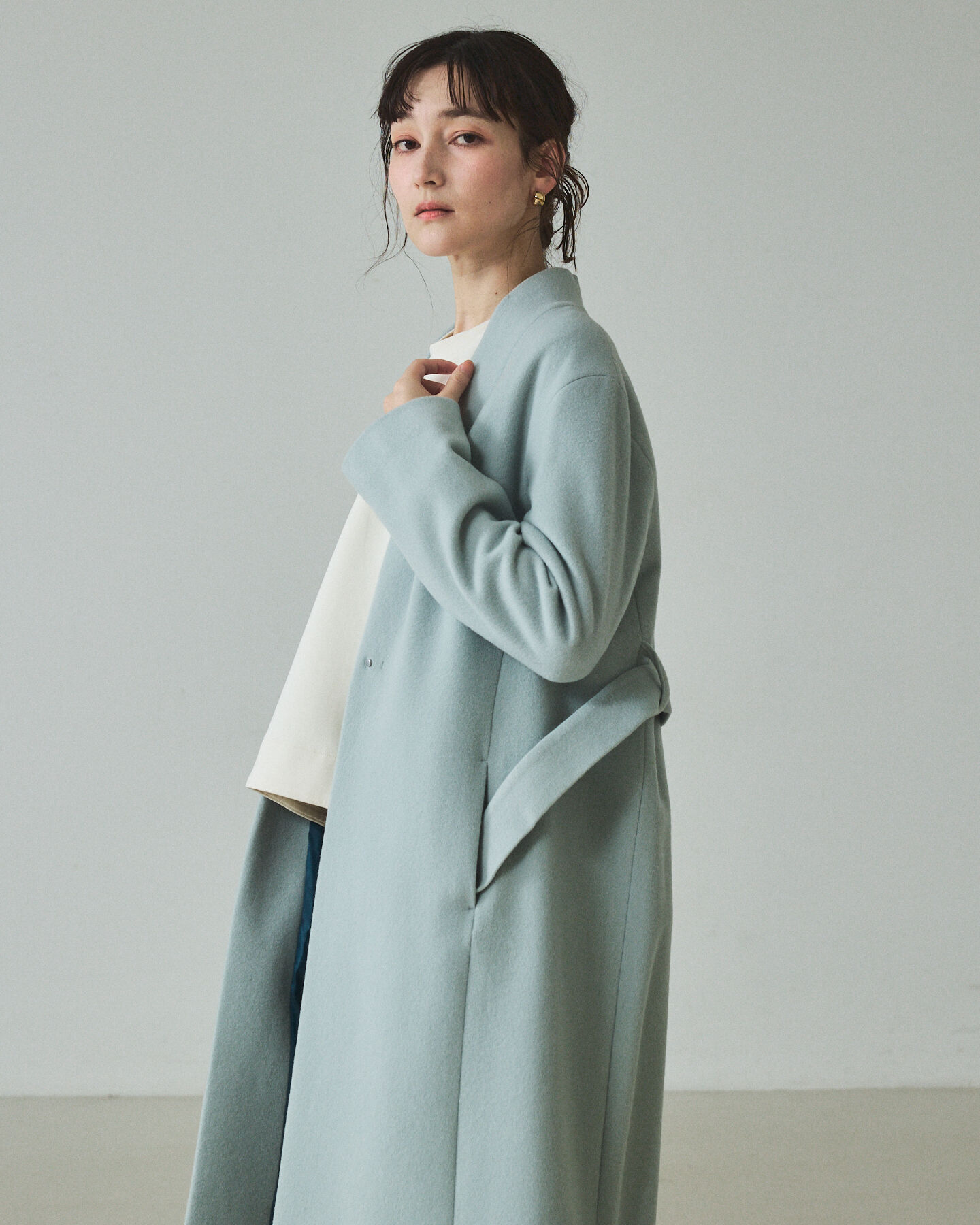 qualite「ショートビーバーコート」|その他|