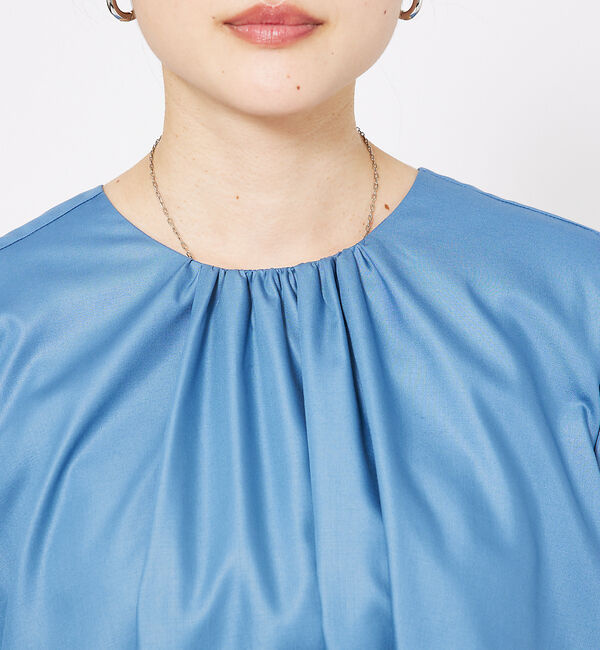 qualite「フロントバルーンブラウス」|シャツ・ブラウス|