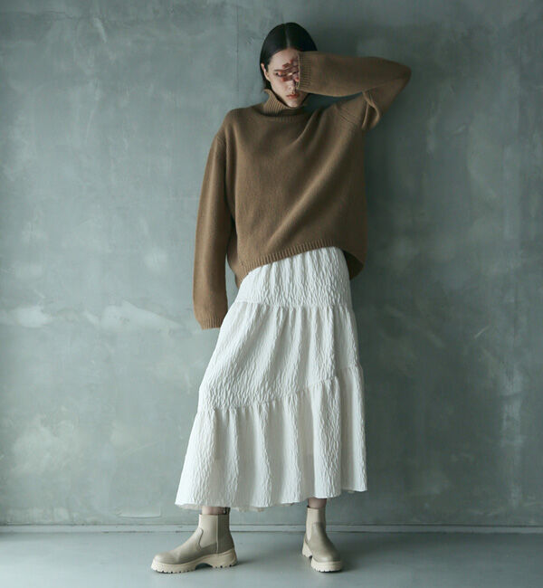 AU BANNISTER「【LAROUTE】サイドゴアブーツスニーカー」|ショートブーツ|