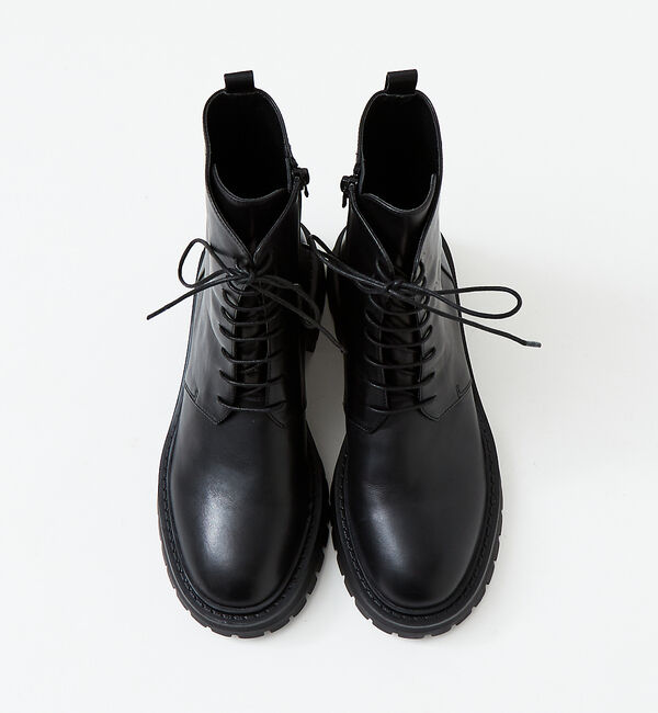 AU BANNISTER「トラックソールレースアップブーツ」|ショートブーツ|