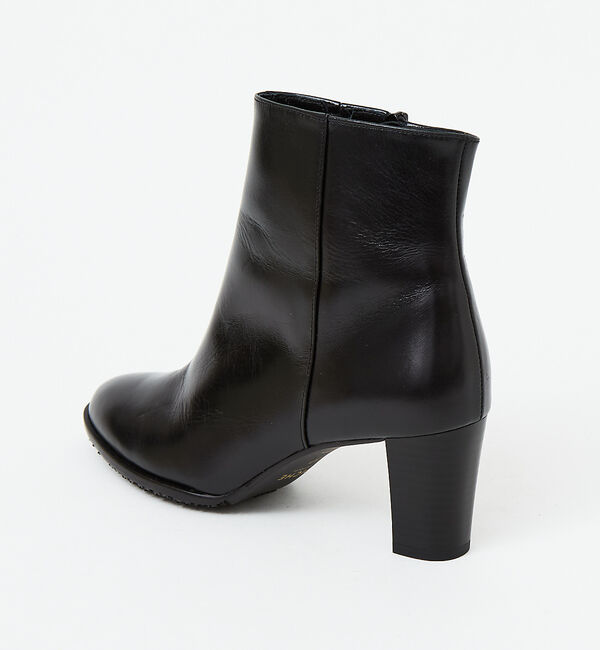 AU BANNISTER「【最高ブーツ/ 6.5cmヒール】ラウンドトゥブーツ」|ショートブーツ|