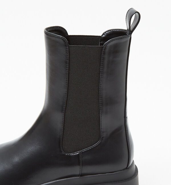 AU BANNISTER「【LAROUTE】厚底 サイドゴアブーツトラックソールサイドゴアブーツ」|ショートブーツ|