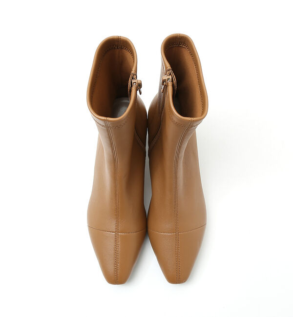 AU BANNISTER「【最高ブーツ/ 5cmヒール】ストレッチショートブーツ」|ショートブーツ|