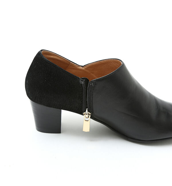 AU BANNISTER「【スノーソール】切り替しブーティー」|ショートブーツ|