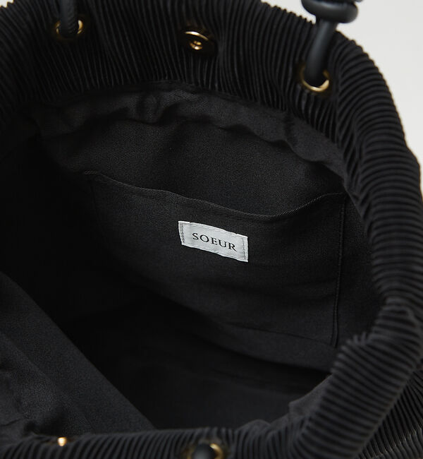 LOWELL things「●SOEUR/A4プリーツトートバッグ」|トートバッグ|