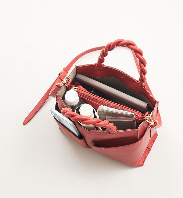 LOWELL things「Twiste/ダブルポケット2WAYトート M」|ショルダー・メッセンジャー|