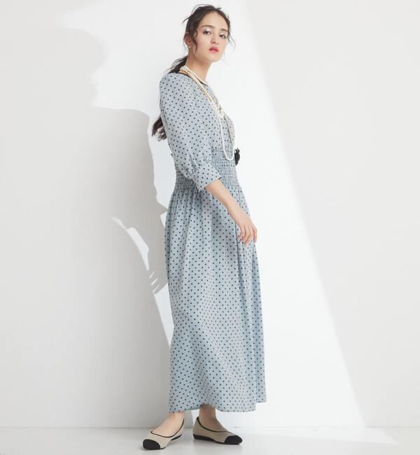 TIARA「ドットプリント2WAYスカート」|スカート|