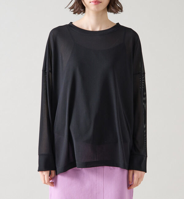TIARA「シアーオーバーシルエットトップス」|Tシャツ・カットソー|