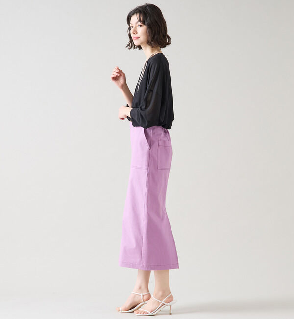 TIARA「シアーオーバーシルエットトップス」|Tシャツ・カットソー|