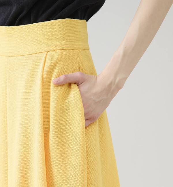 TIARA「タックフレアハイウエストスカート」|スカート|