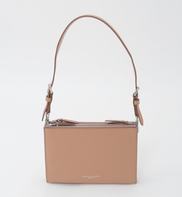 TIARA「【Gianni Chiarini/ジャンニキャリーニ】LUCILLE」|ショルダー・メッセンジャー|キャメル( CLAY)