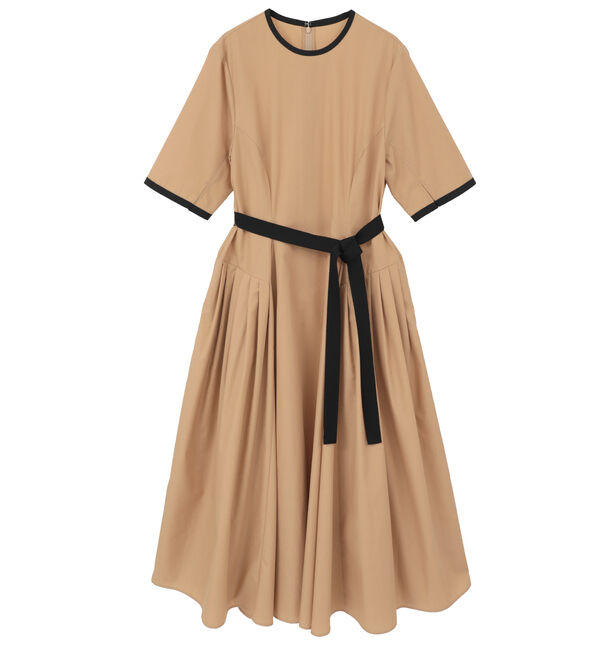 TIARA「ショートスリーブコットンワンピース」|ワンピース|