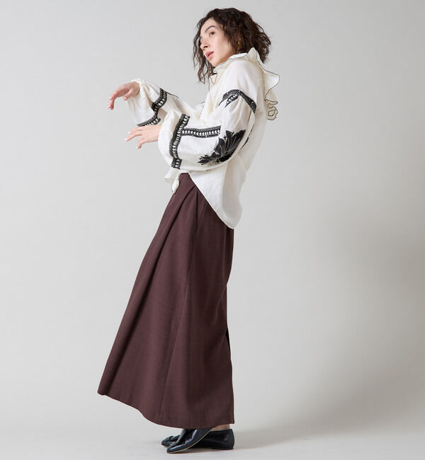 Liesse「Aラインロングスカート」|スカート|