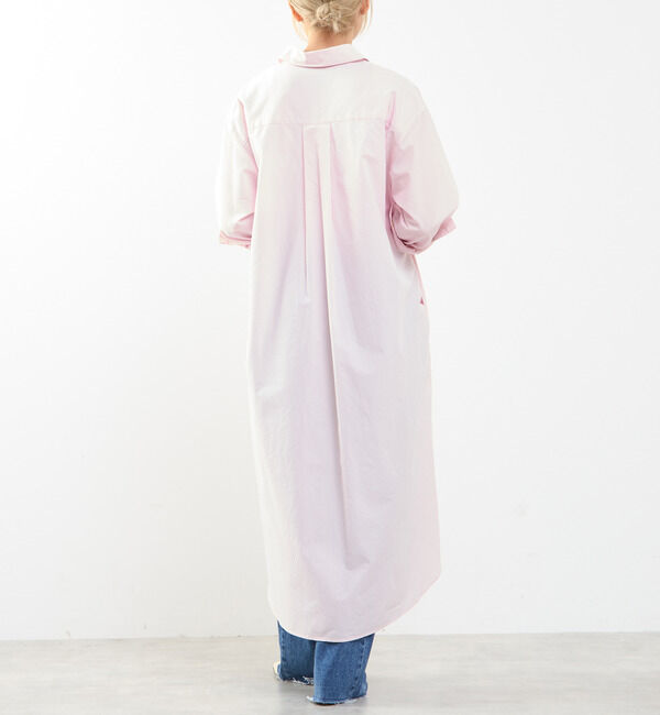 SOFFITTO「【A_/エース】こなれ感ロングシャツワンピース」|ワンピース|